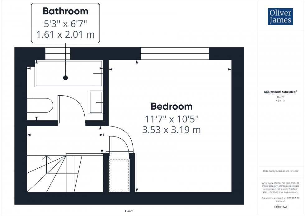 Floorplan for All Saints Way, Sawtry, PE28