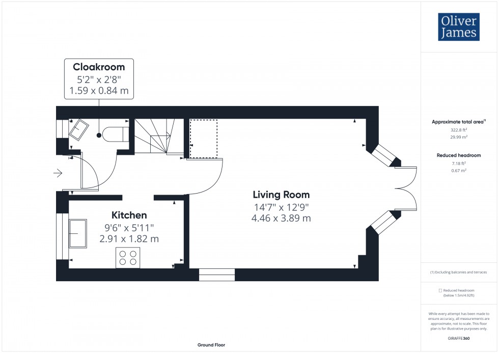 Floorplan for Robertson Way, Sapley, PE28