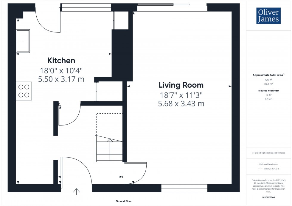 Floorplan for Sycamore Drive, Huntingdon, PE29