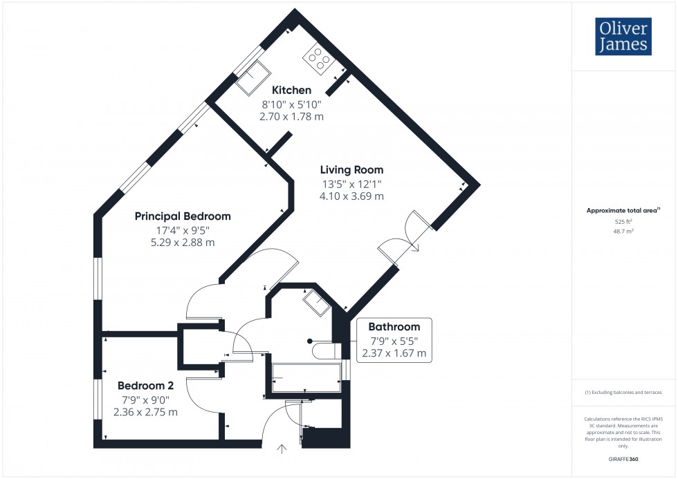 Floorplan for Christie Drive, Huntingdon, PE29