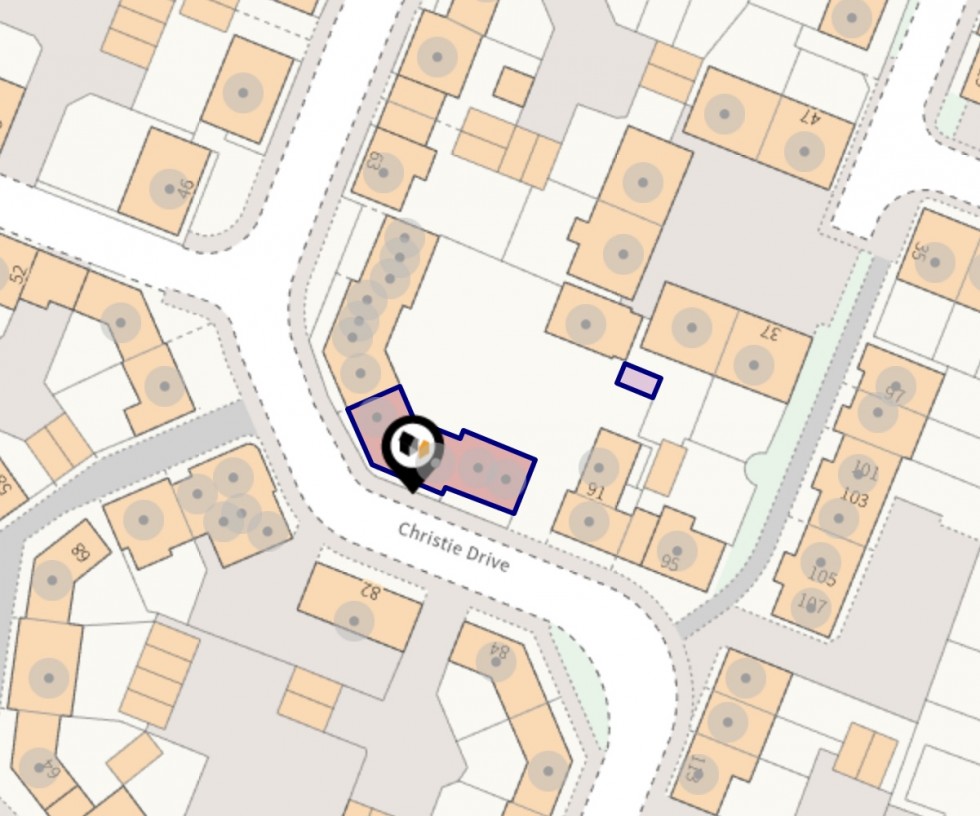 Floorplan for Christie Drive, Huntingdon, PE29