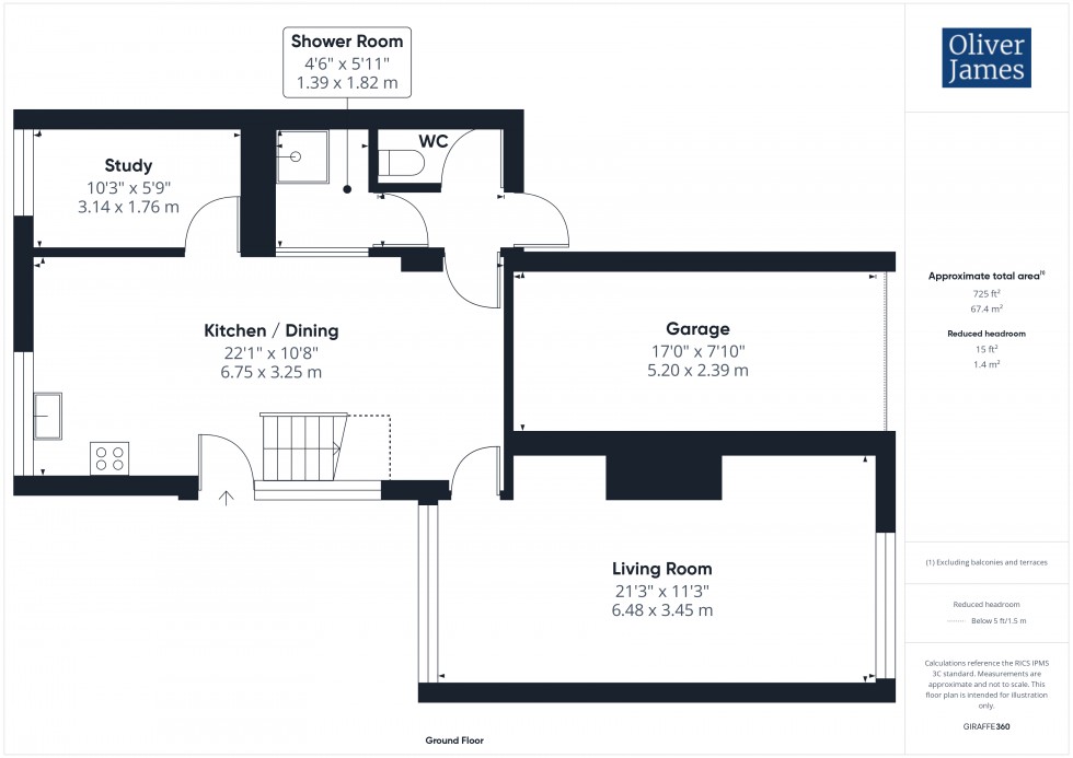 Floorplan for Veasey Road, Hartford, PE29