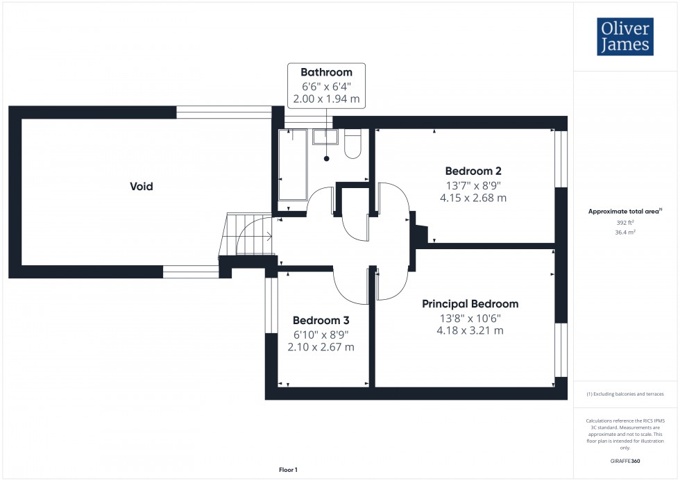 Floorplan for Veasey Road, Hartford, PE29