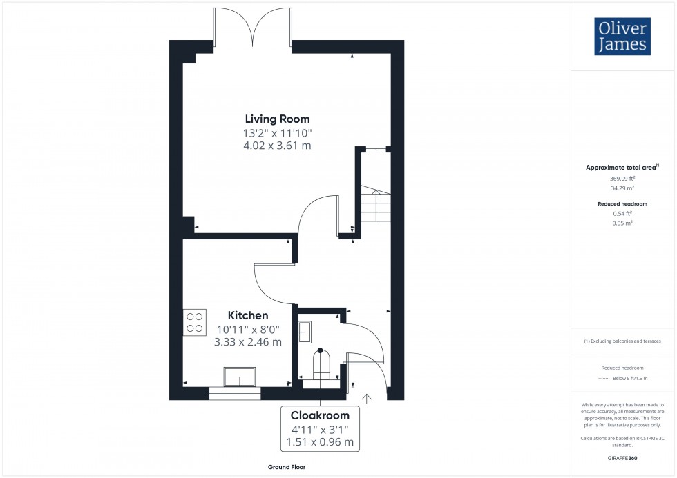 Floorplan for Old Station Place, Chatteris, PE16