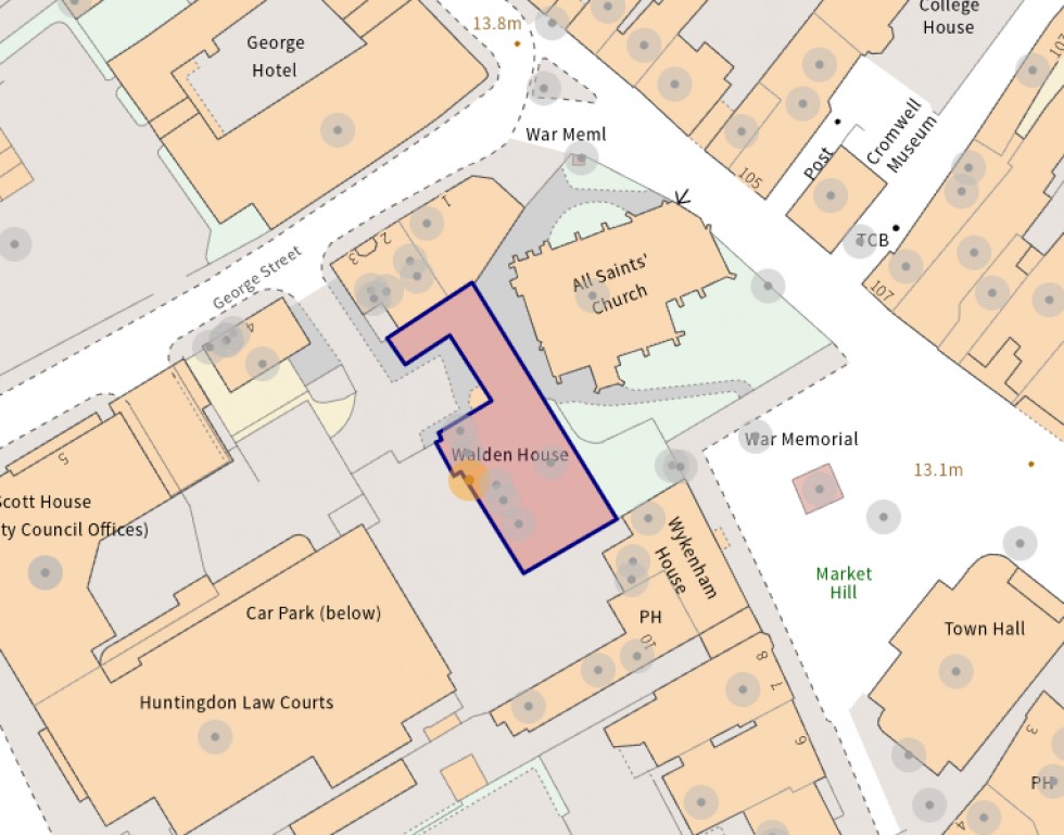 Floorplan for George Street, Walden House George Street, PE29