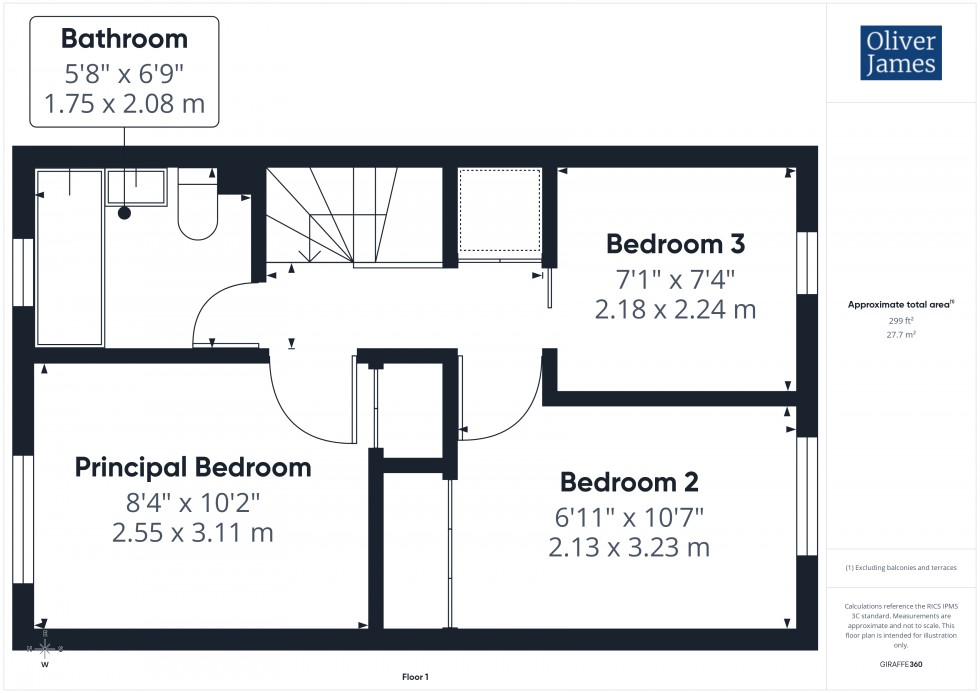 Floorplan for Brampton Road, Huntingdon, PE29