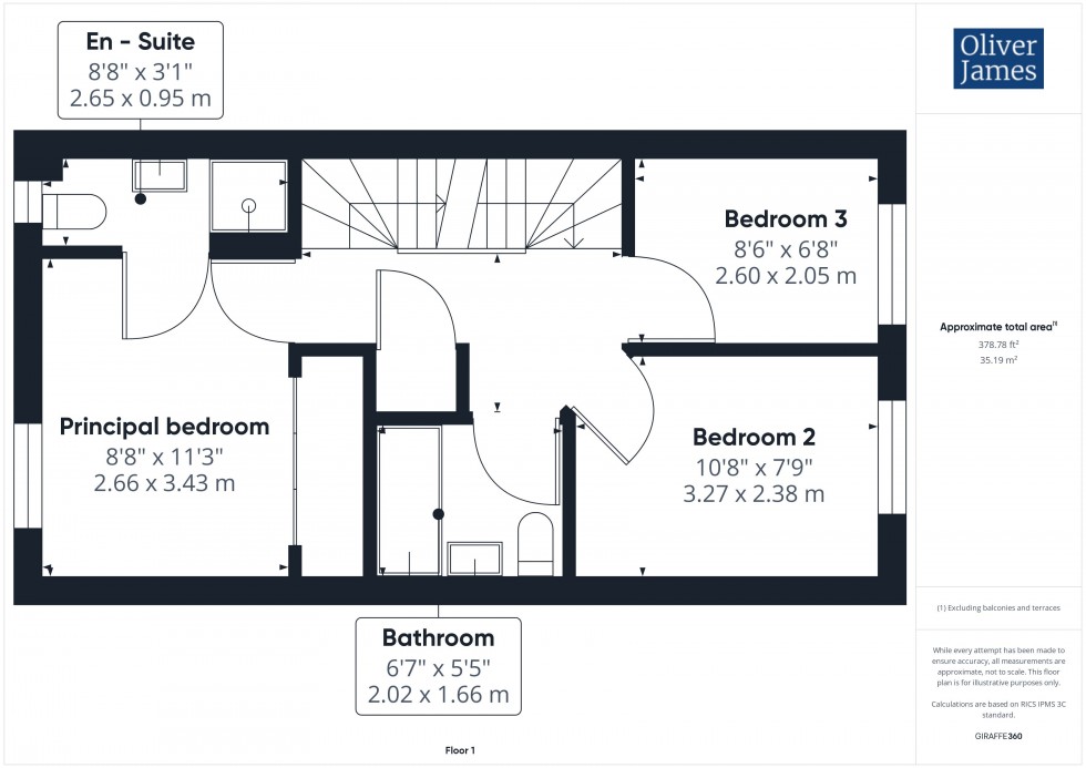 Floorplan for Thistle Close, Yaxley, PE7