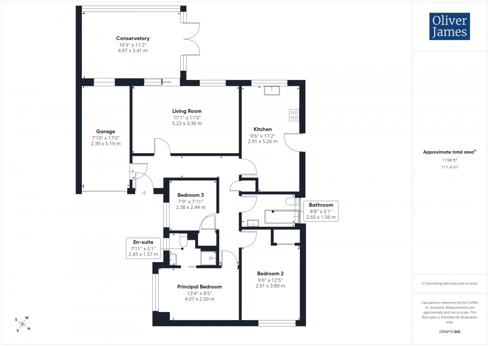 Floorplan for Holborn View, Sawtry, PE28