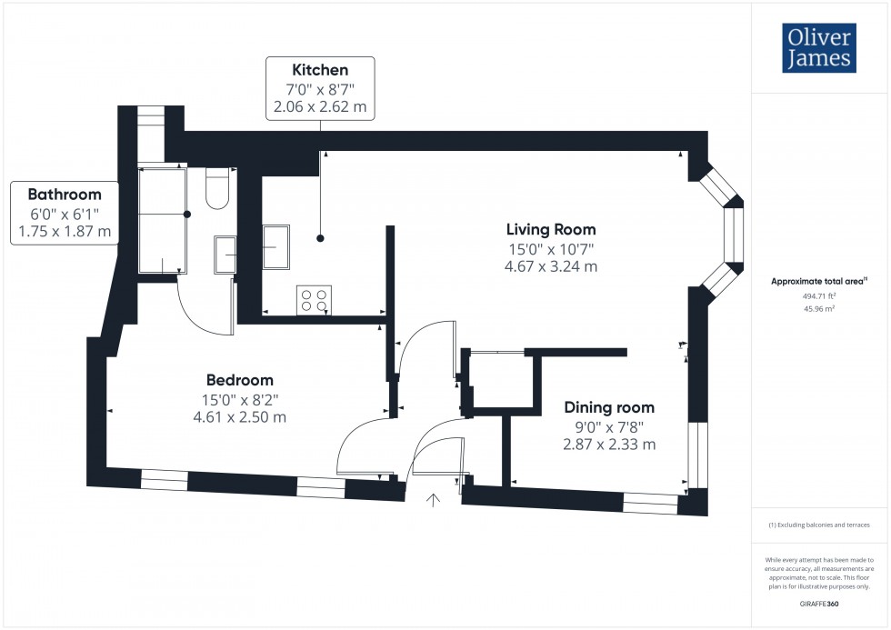 Floorplan for West Street, Godmanchester, PE29