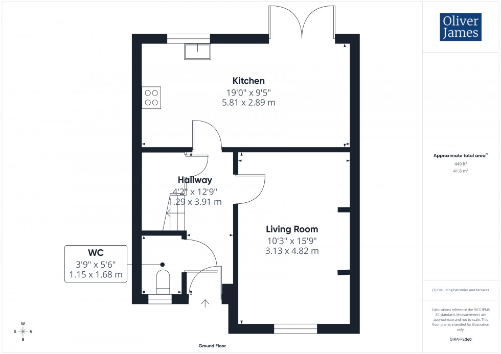 Floorplan for Carnaile Road, Alconbury Weald, PE28