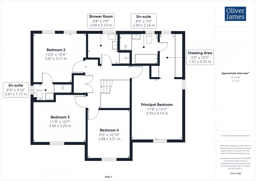Floorplan for Stoneman Way, Ramsey, PE26
