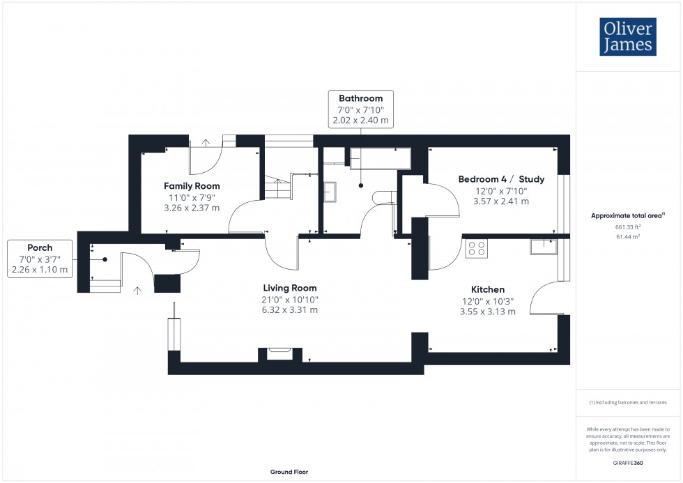 Floorplan for Pinfold Lane, Godmanchester, PE29