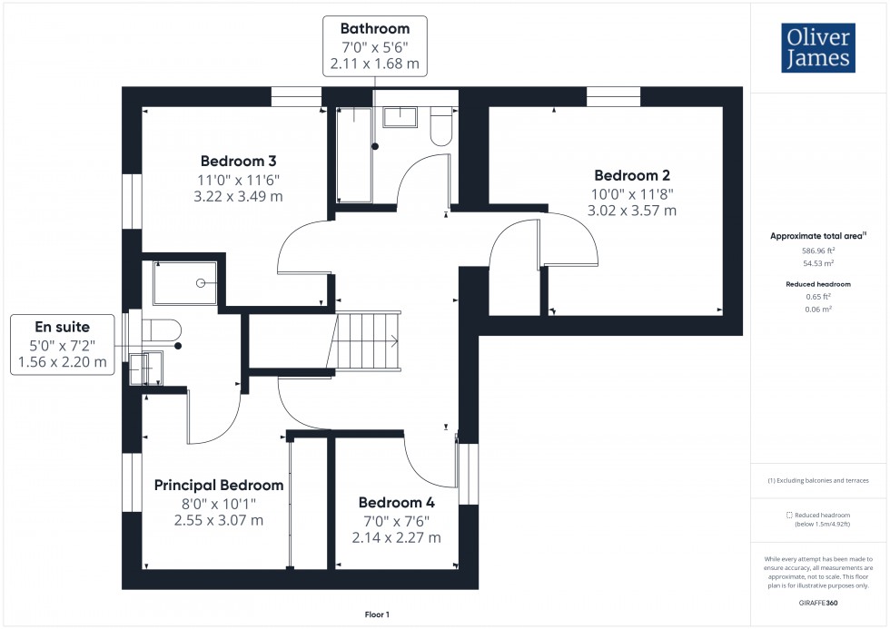 Floorplan for Farendon Road, Brampton, PE28