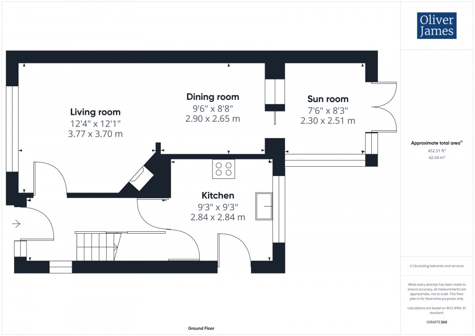 Floorplan for The Green, Woodwalton, PE28