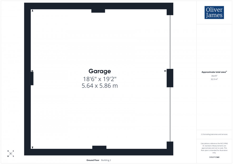 Floorplan for Rowell Way, Sawtry, PE28