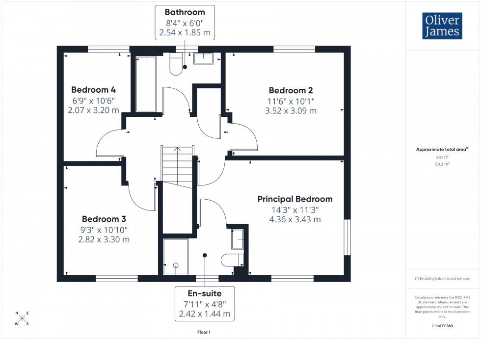 Floorplan for Jackson Drive, Ramsey, PE26