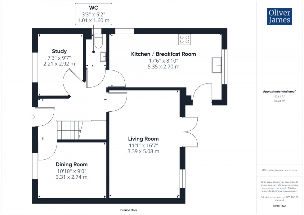 Floorplan for The Wyvern, Grafham, PE28