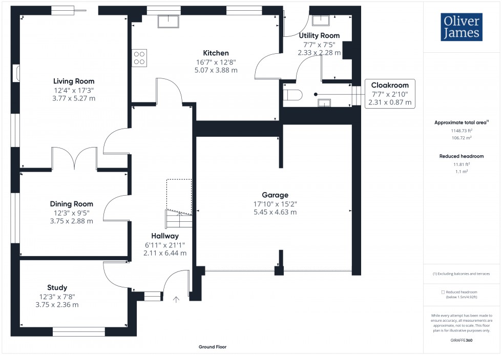 Floorplan for Holborn View, Sawtry, PE28