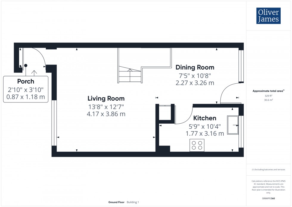 Floorplan for Ramsey Road, St. Ives, PE27