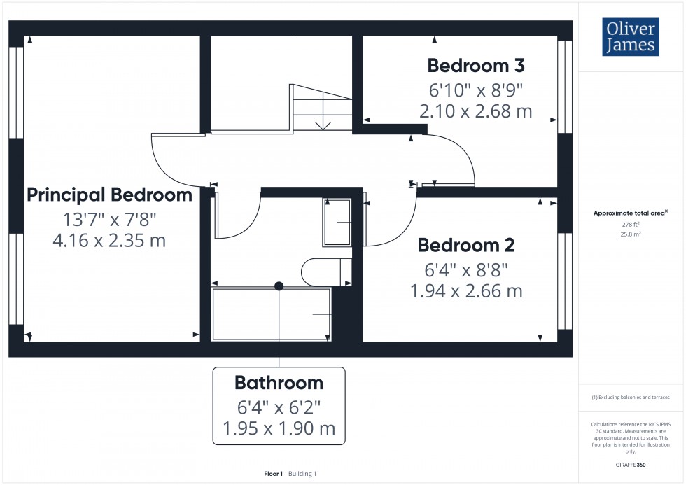 Floorplan for Ramsey Road, St. Ives, PE27