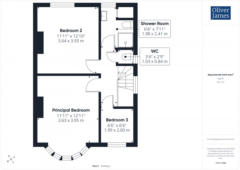 Floorplan for Priory Grove, Huntingdon, PE29