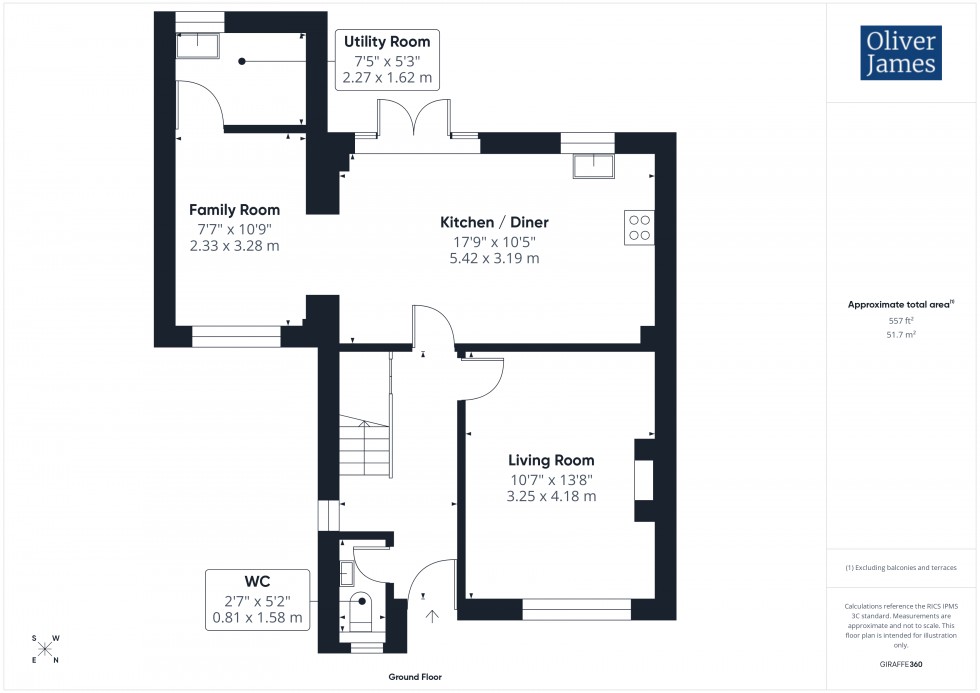 Floorplan for Ferriman Road, Spaldwick, PE28