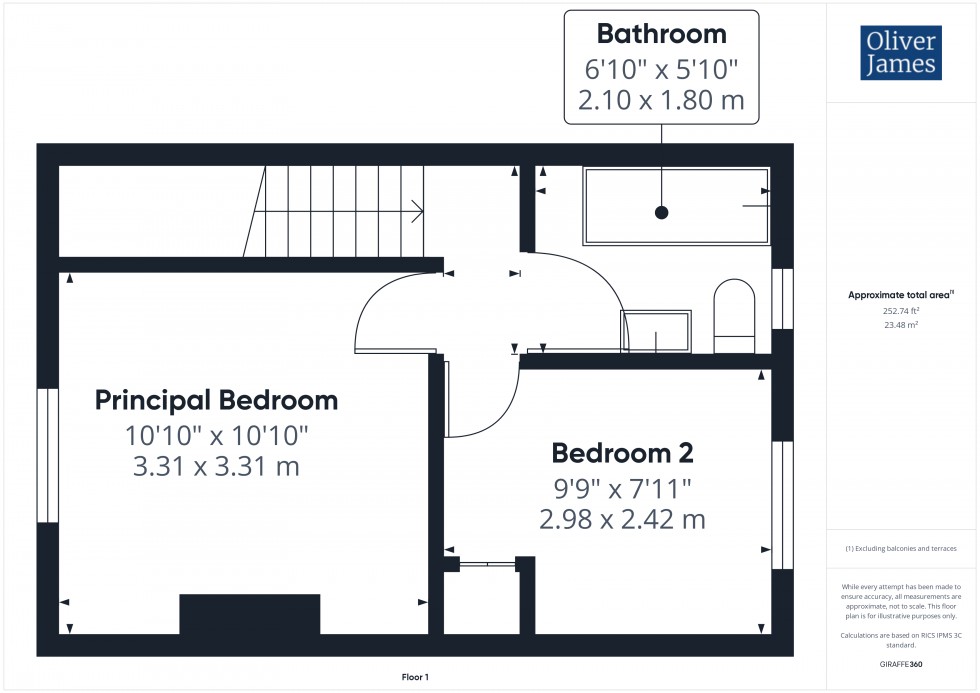 Floorplan for Popes Lane, Warboys, PE28