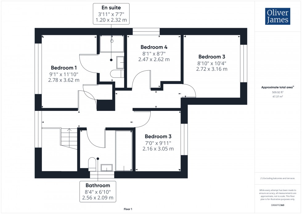 Floorplan for Ford End, Alconbury, PE28