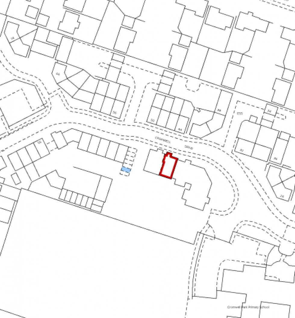 Floorplan for Cromwell Drive, Huntingdon, PE29