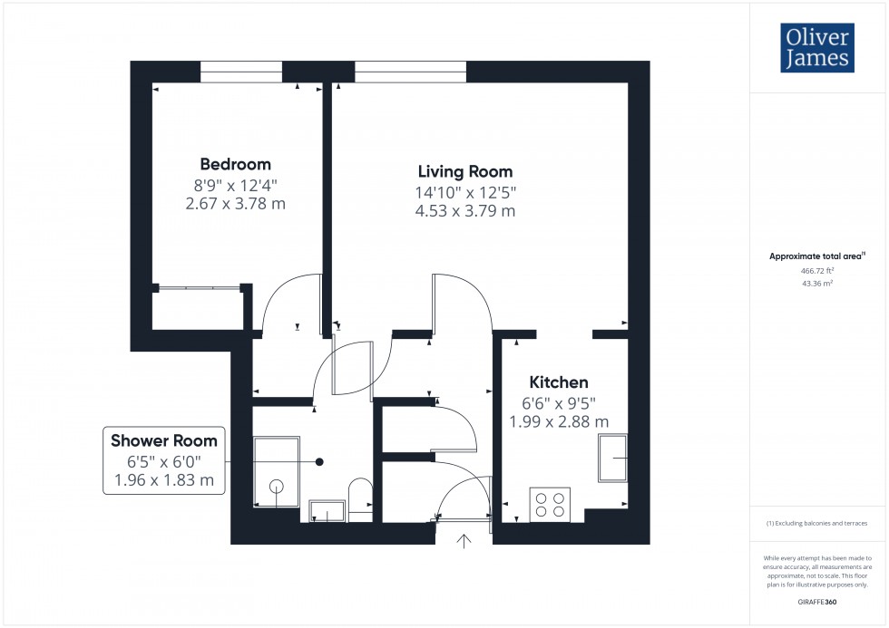 Floorplan for West Street, Godmanchester, PE29