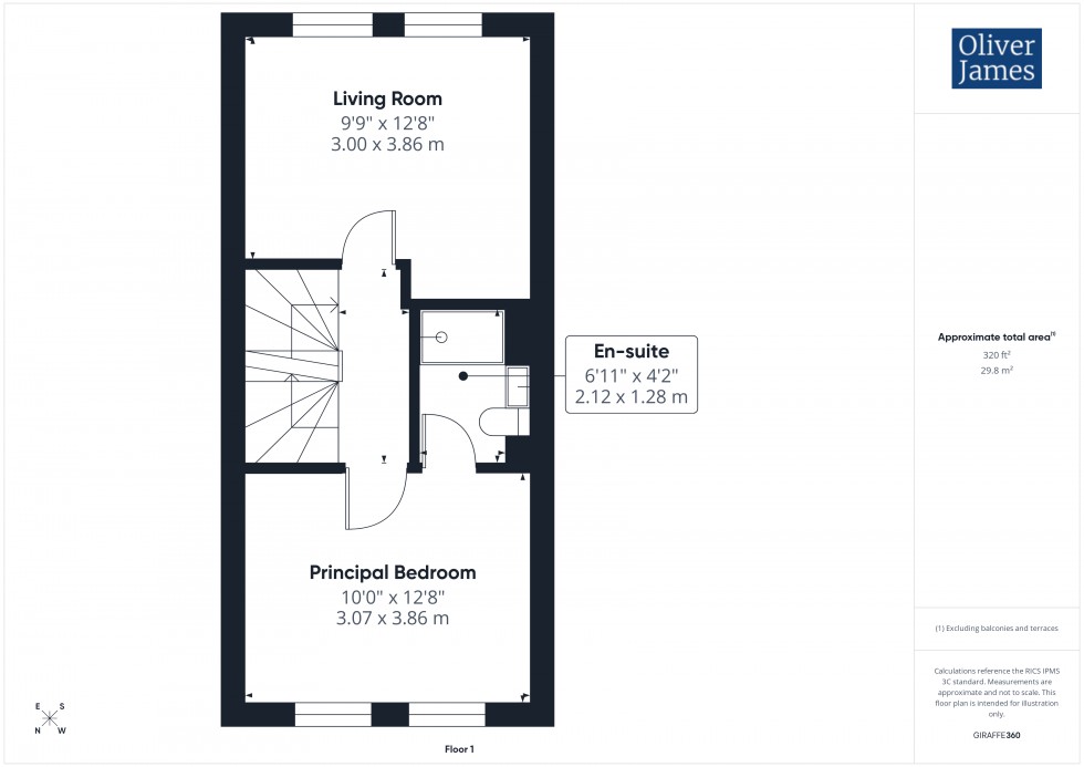 Floorplan for Norris Drive, Godmanchester, PE29