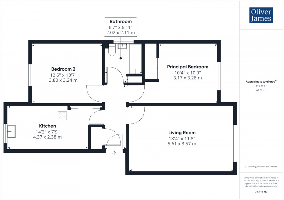 Floorplan for Chestnut Grove, Great Stukeley, PE28