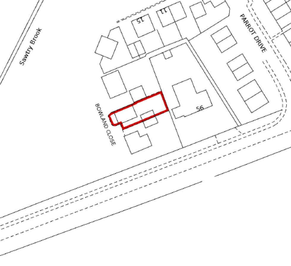 Floorplan for Bowland Close, Sawtry, PE28