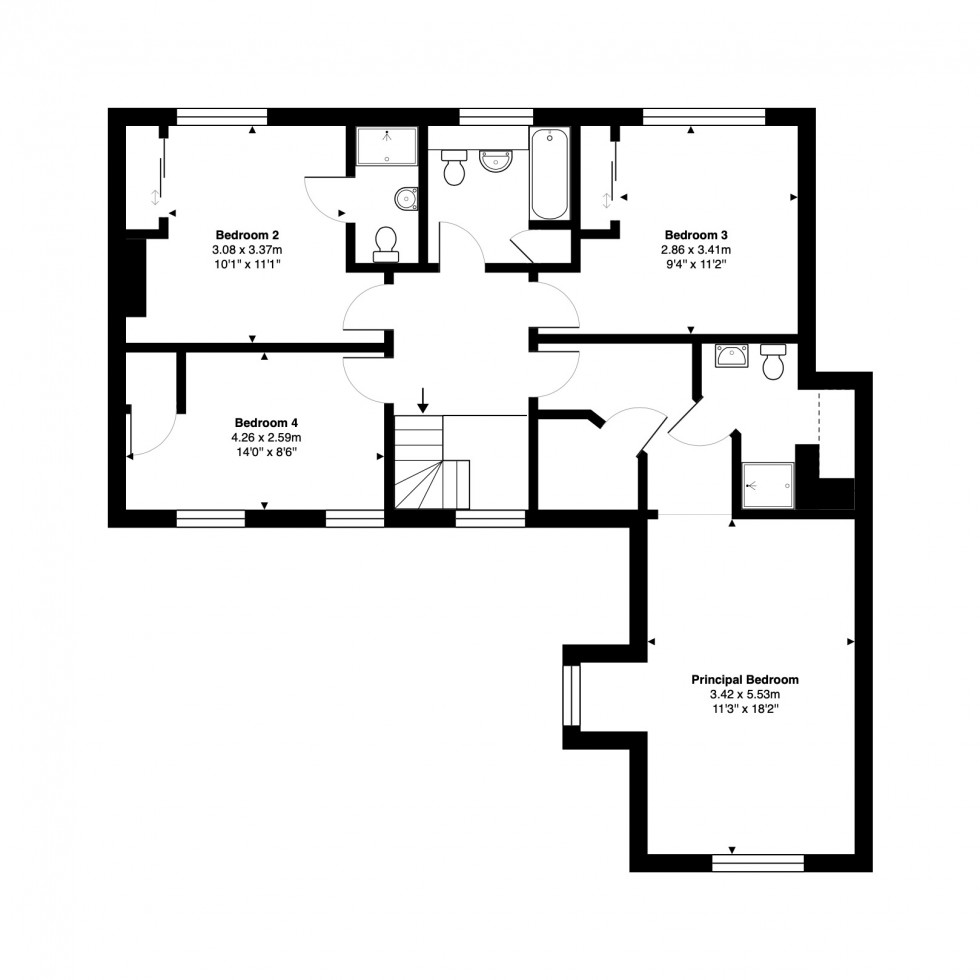 Floorplan for Stow Road, Spaldwick, PE28