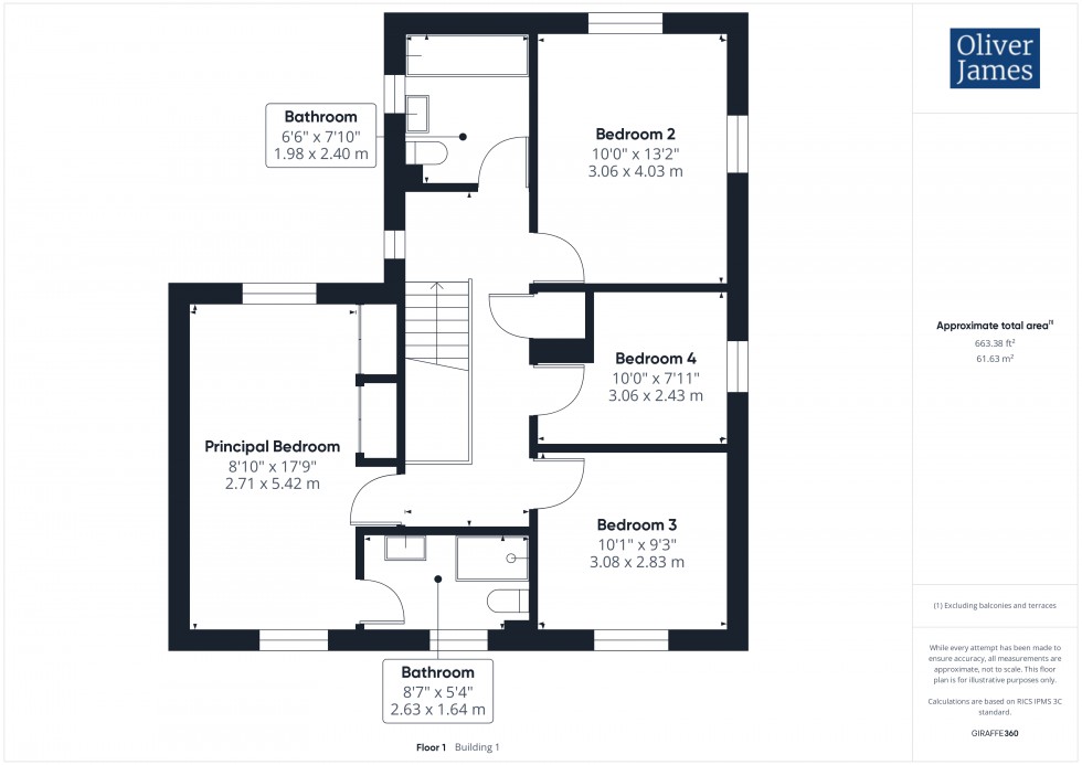 Floorplan for Rowell Way, Sawtry, PE28