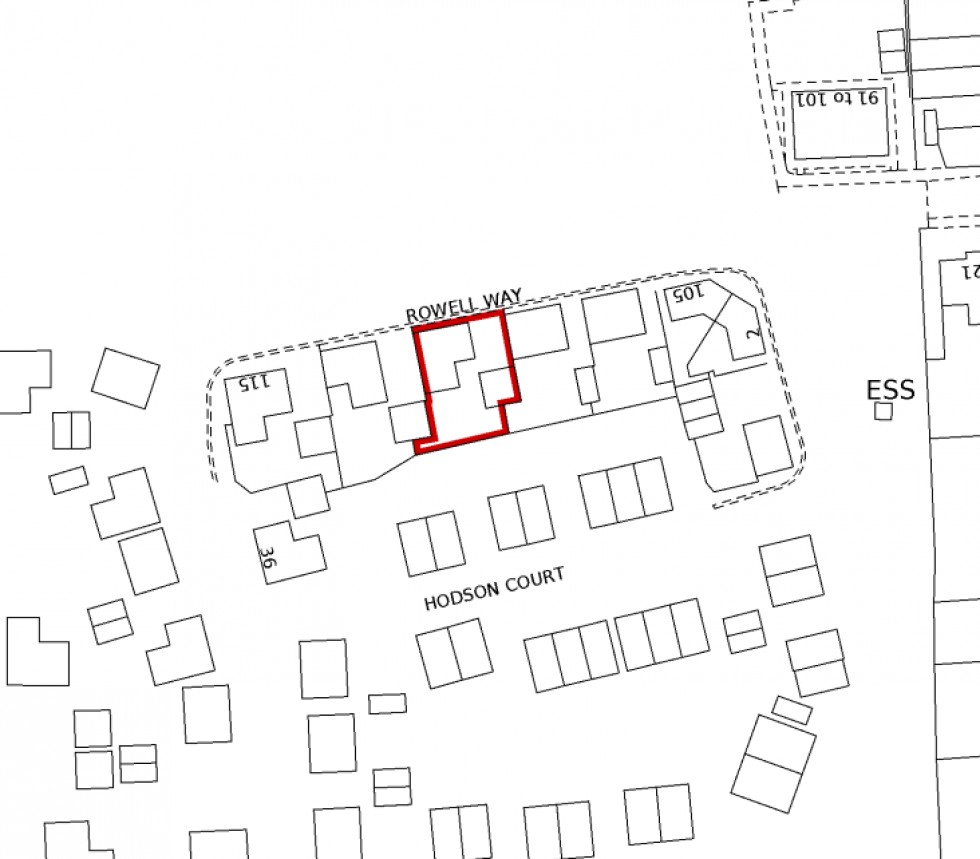 Floorplan for Rowell Way, Sawtry, PE28