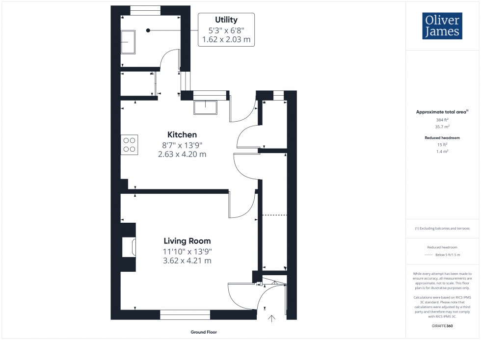 Floorplan for Brookside, Conington, PE7