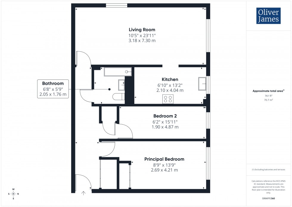 Floorplan for West Street, Godmanchester, PE29
